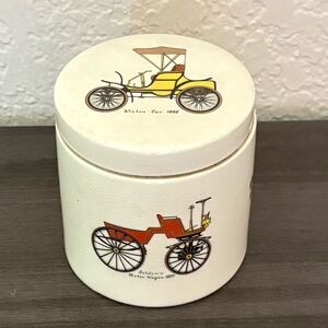 Vintage 1960s Frank Cooper Ltd Oxford Marmalade Pot Car Design